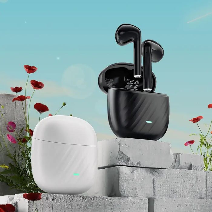 Безжични слушалки Dudao U14 + TWS Bluetooth 5.3 200mAh черни