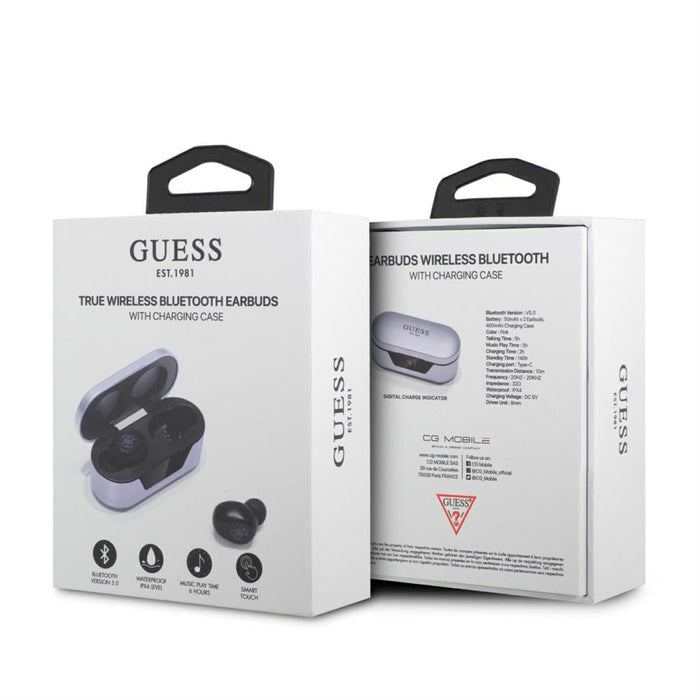 Безжични слушалки Guess GUTWST31EU TWS Bluetooth 5.0 400mAh
