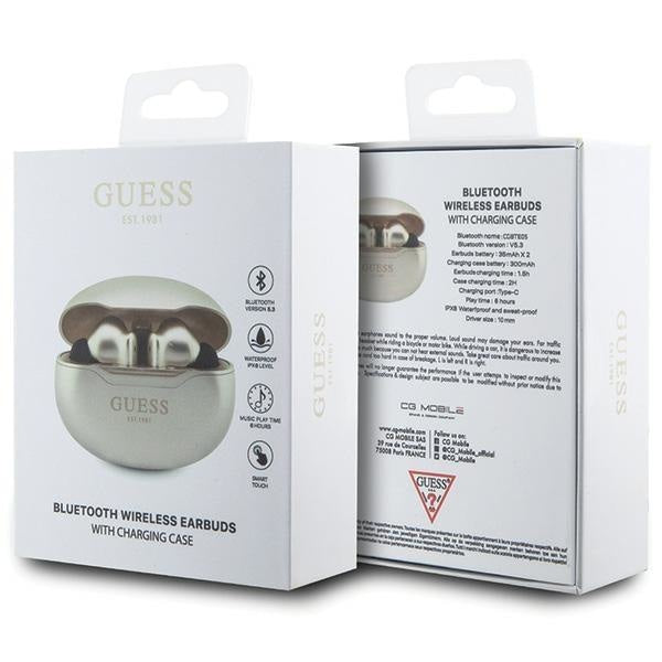 Безжични слушалки Guess GUTWST50ED TWS Bluetooth 5.3 IPX6