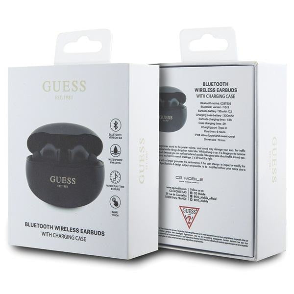 Безжични слушалки Guess GUTWST50EK TWS Bluetooth 5.3 IPX6