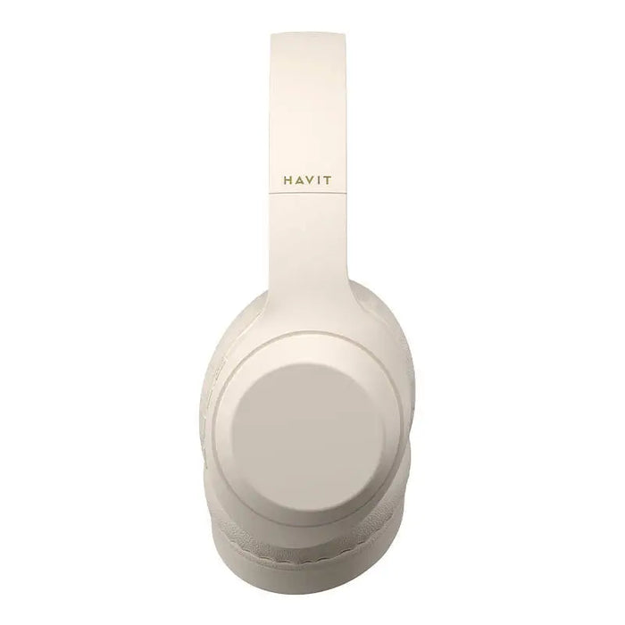 Безжични слушалки Havit H628BT Bluetooth 5.1 200mAh бежови