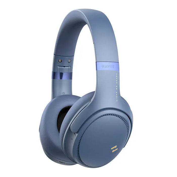 Безжични слушалки Havit H630BT PRO Bluetooth 5.3 500mAh сини