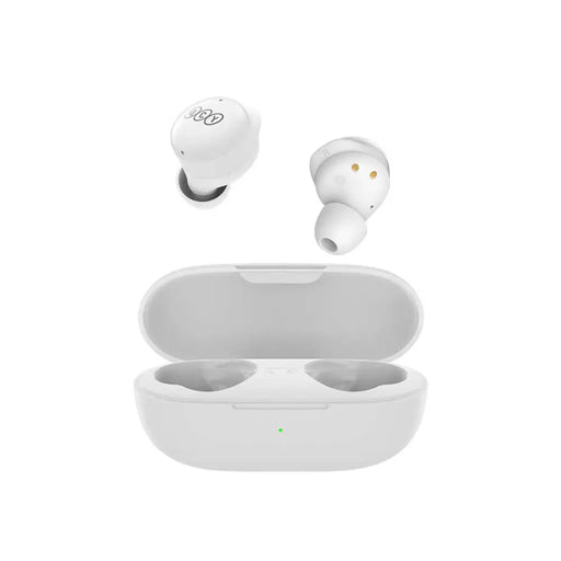 Безжични слушалки QCY T17SE TWS Bluetooth 5.1 бели