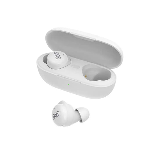 Безжични слушалки QCY T17SE TWS Bluetooth 5.1 бели