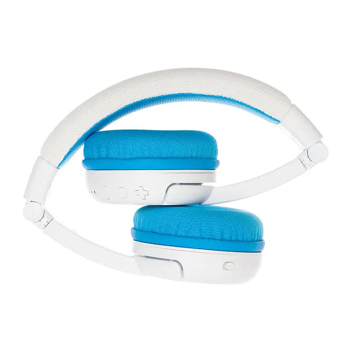Безжични слушалки за деца BuddyPhones School + сини