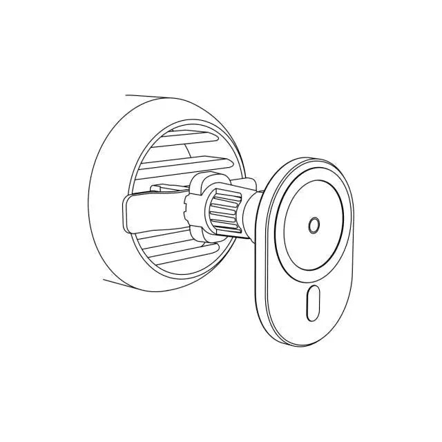 Безжично зарядно HAMA MagCharge Car FC15 15W Магнитно