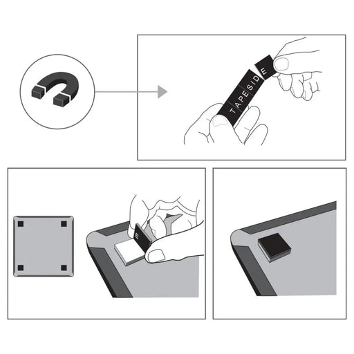 Бяла дъска Nobo 28 x 33,5 cm
