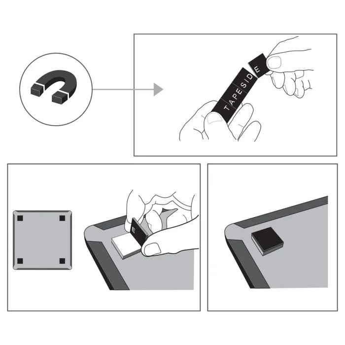 Бяла дъска Nobo 28 x 33,5 cm