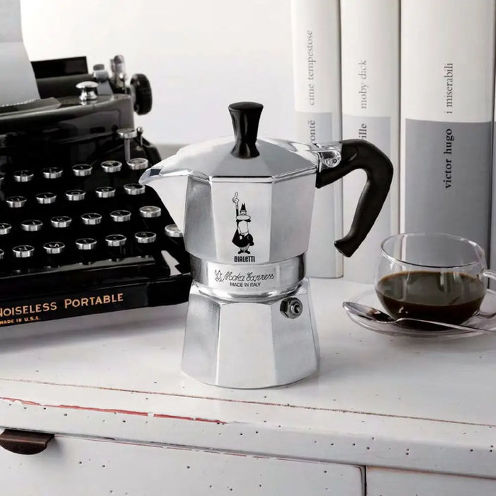 Bialetti Moka Express Moka саксия Алуминий Черна