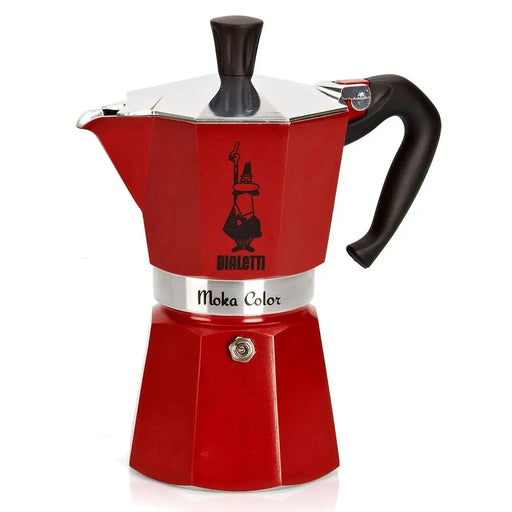 Bialetti Moka Express Moka саксия Червена