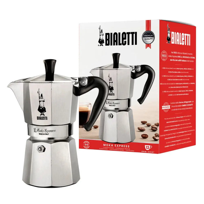 Bialetti Moka Express Moka тенджера 0,775 L Алуминий Черна