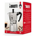 Bialetti Moka Express Moka тенджера 0,55 L Черна Сребриста