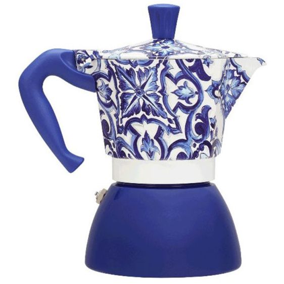 Кафеварка Bialetti Dolce&Gabbana Moka Induction Mediterranean Blue за 6 чаши