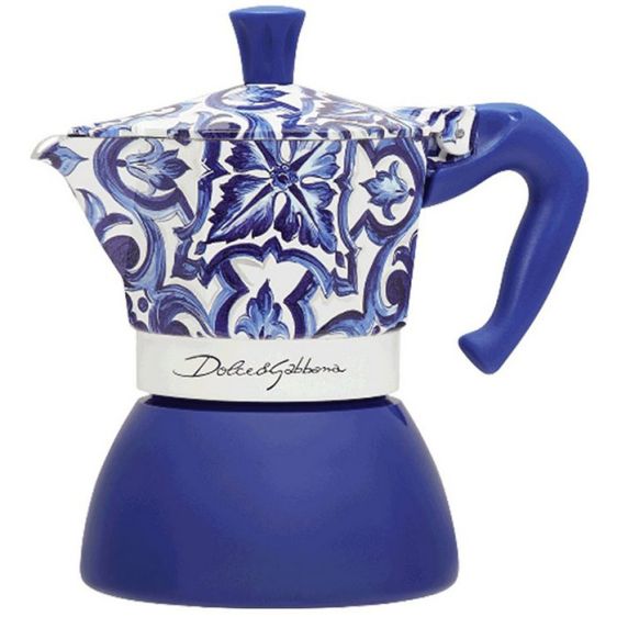 Кафеварка Bialetti Dolce&Gabbana Moka Induction Mediterranean Blue за 6 чаши