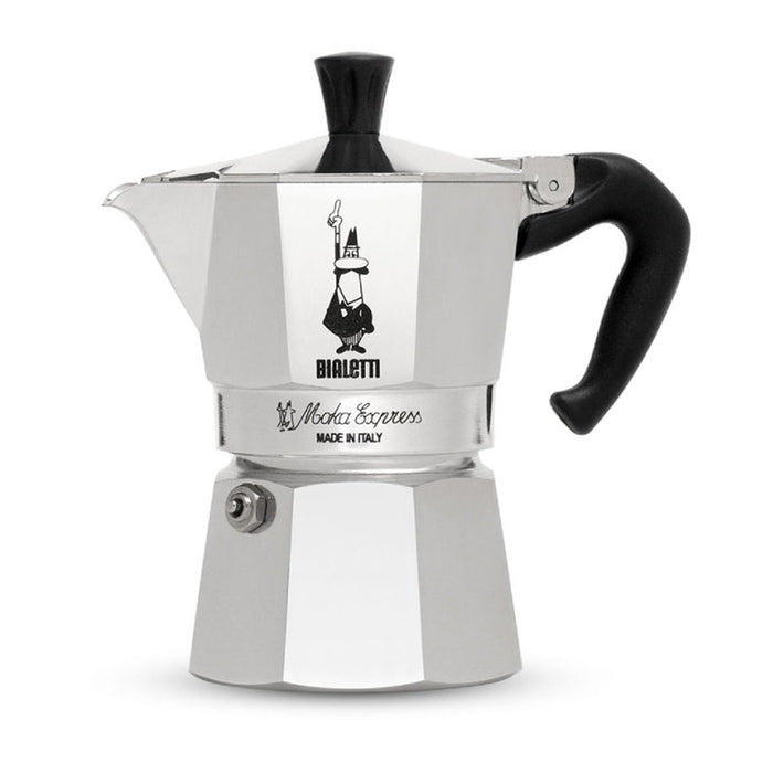 КОМПЛЕКТ КАФЕВАРКА 3Ч. BIALETTI + КАФЕ СИВ, 3 ЧАШИ, 18 г