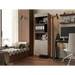 Библиотека Cama 3 ALMERA 60x42x185 орех/кашмир