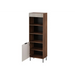 Библиотека Cama 3 ALMERA 60x42x185 орех/кашмир