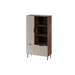 Библиотека Cama 4 ALMERA 90x42x165 орех/кашмир