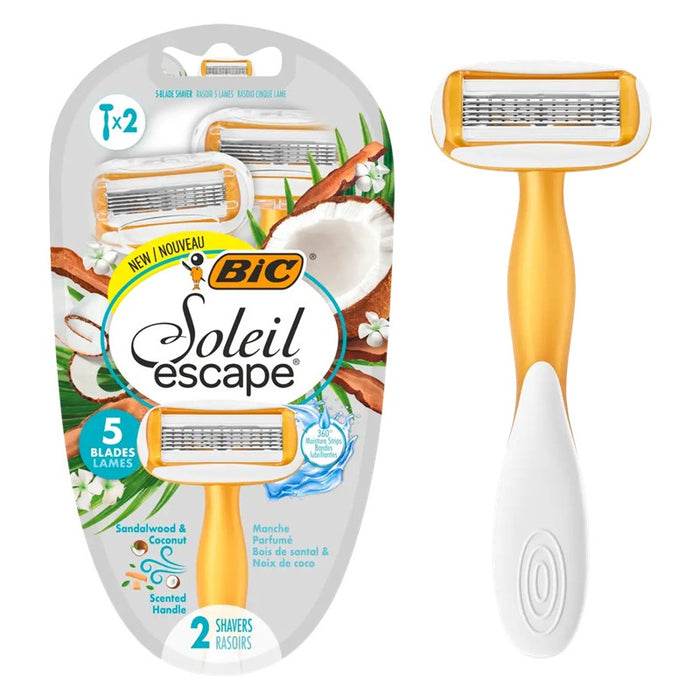 ДАМСКА САМОБРЪСНАЧКА SOLEL ESCAPE КОКОС/САНДАЛОВО ДЪРВО BIC