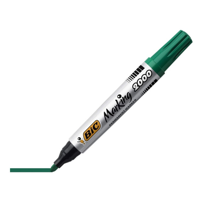 КУТИЯ 12 БР. ПЕРМАНЕНТЕН МАРКЕР BIC - ЗЕЛЕН