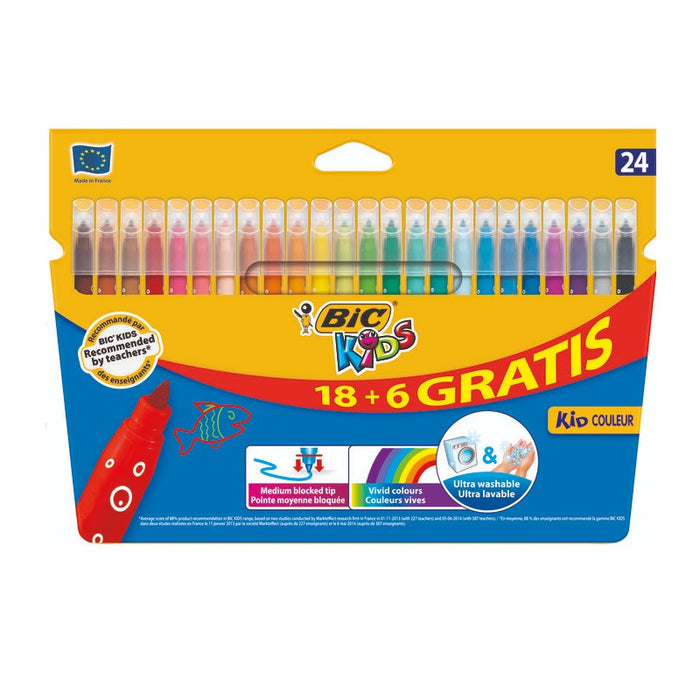 ФЛУМАСТЕРИ VISA 18+6 BIC