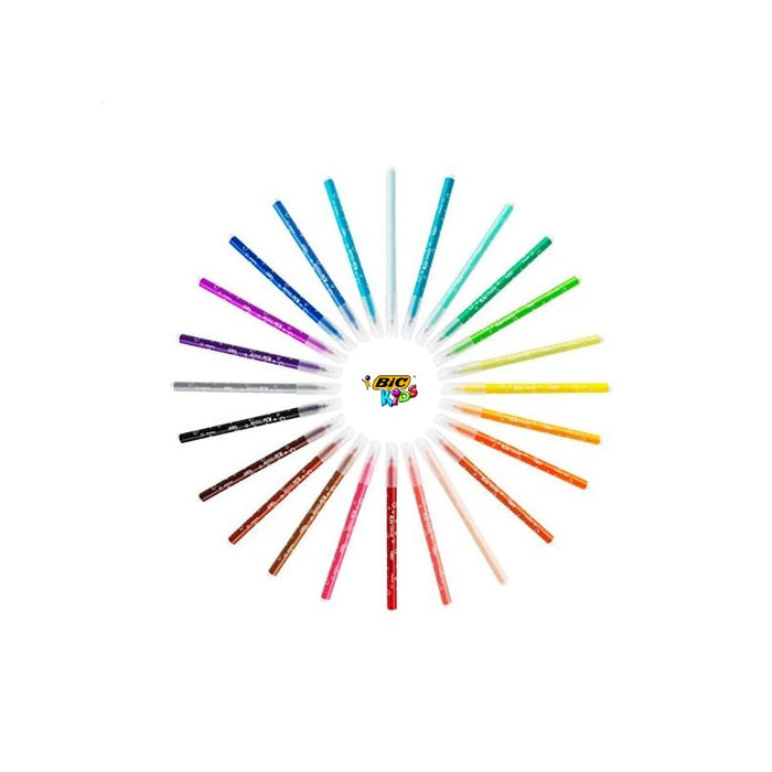 ФЛУМАСТЕРИ VISA 18+6 BIC