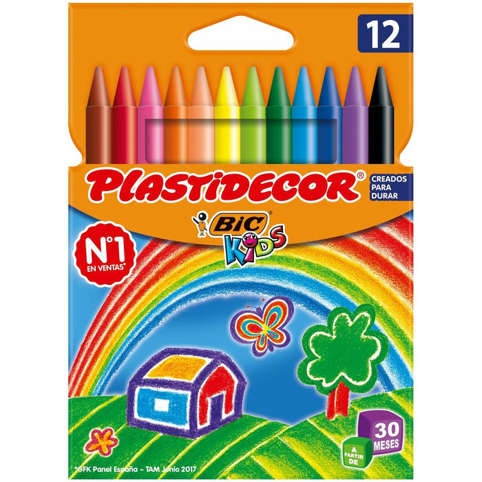 Цветни моливи Bic Многоцветен