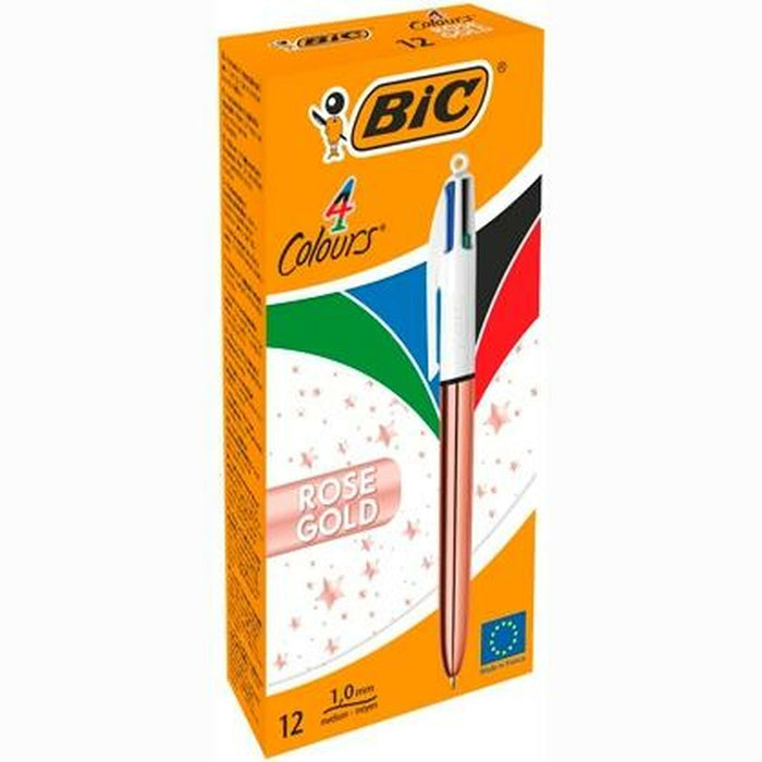 Химикал Bic Бял Розов (12 Части)