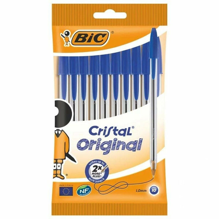 Комплект Химикали Bic Cristal Original 516352 Син (10 броя)