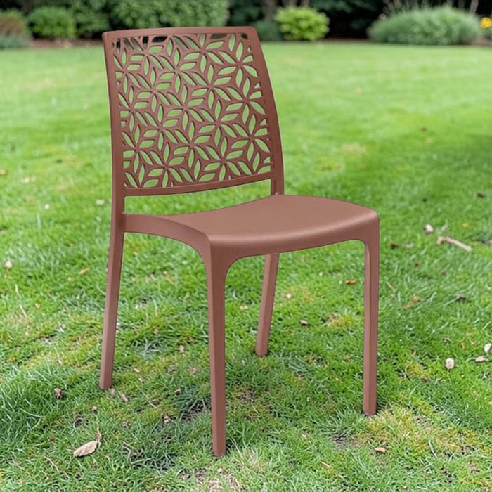 ГРАДИНСКИ СТОЛ 46X57X81CM BRICK RED BICA NINFA