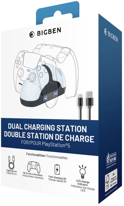 Докинг зарядна станция Big Ben - Dual Charging Station (PS5)