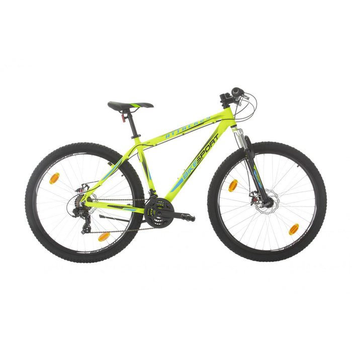 Велосипед BIKESPORT ATTACK 29" M NEON GREEN СКОРОСТИ 21, ., РАМКА АЛУМИНИЕВА