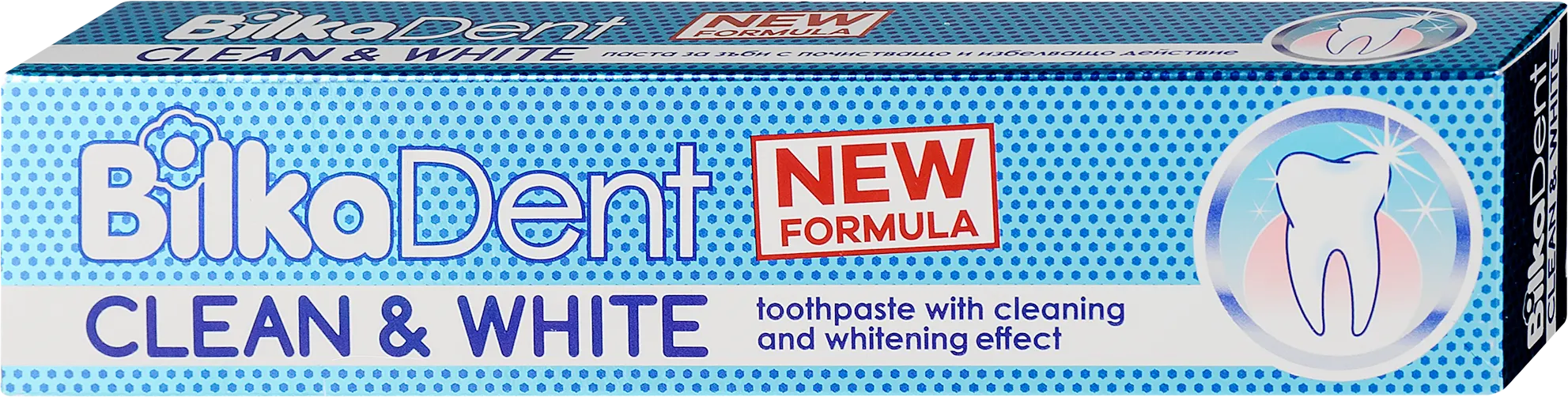 Паста за зъби Clean&White, 75 ml