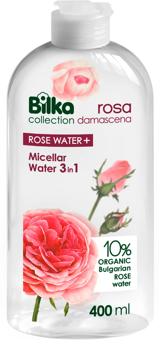 Мицеларна вода Rose Water+ 3 in 1, 400 ml