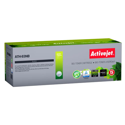BIO Activejet ATH-83NB тонер за принтери HP Canon Резервен