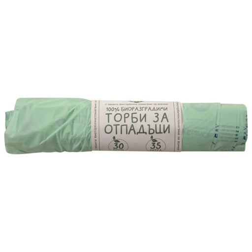 БИО ТОРБИ ЗА ОТПАДЪЦИ 35 L 30 БР SCANCLEAN
