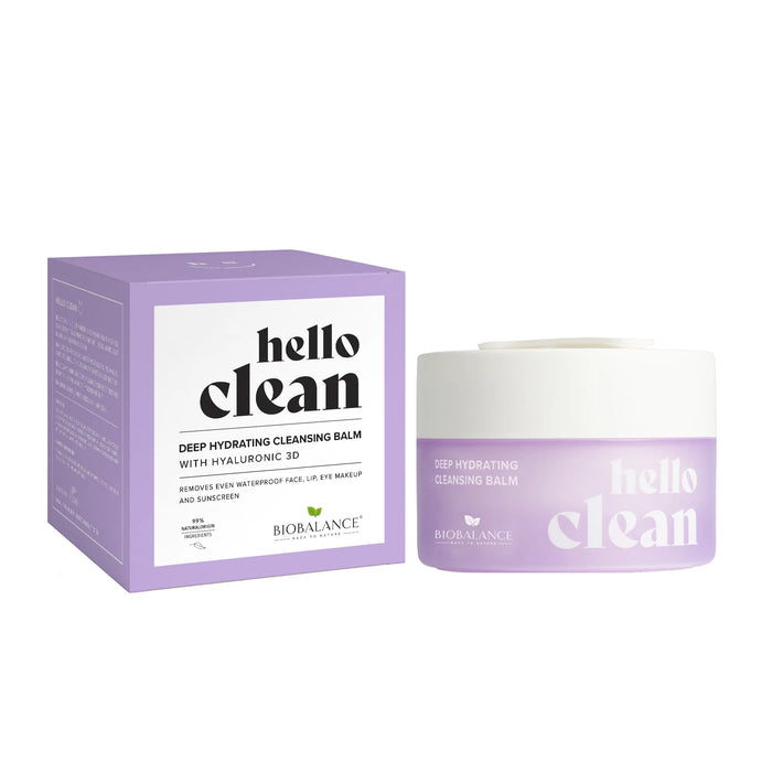 Почистващ и хидратиращ балсам за лице Hello clean, 100 ml