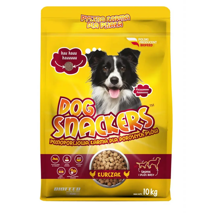 BIOFEED Dog Snackers Adult medium & large Chicken - суха