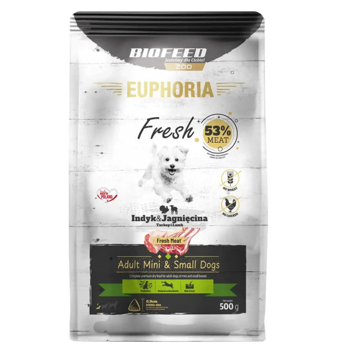 BIOFEED Euphoria Fresh Adult Турция и агне XS/S - суха
