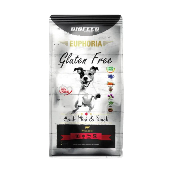 BIOFEED Euphoria Gluten Free Adult mini & small Beef - суха