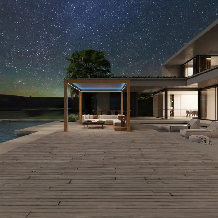 БИОКЛИМАТИЧНА ПЕРГОЛА 300X400X250M HD HD-11069