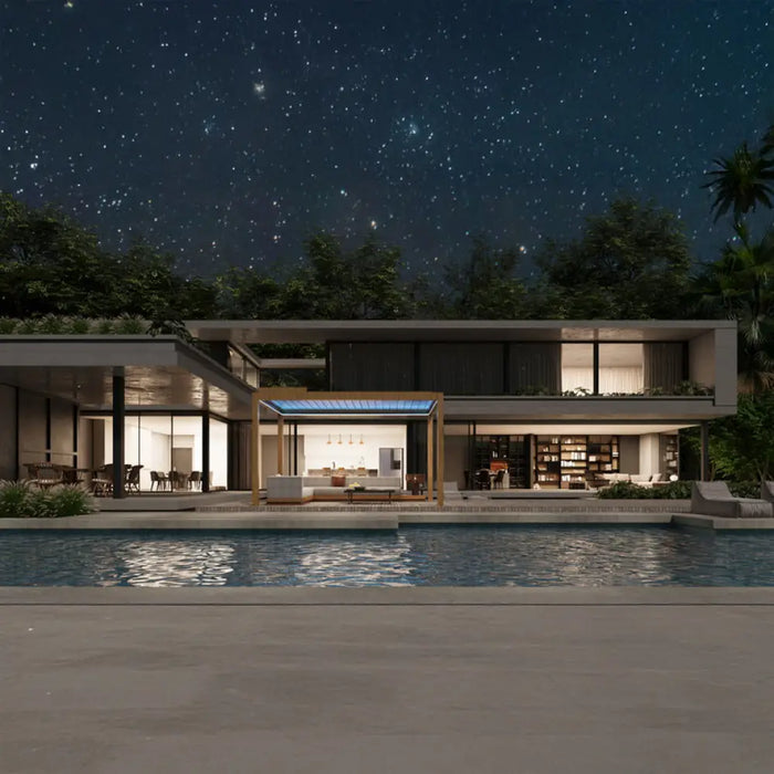 БИОКЛИМАТИЧНА ПЕРГОЛА 300X400X250M HD HD-11069