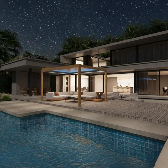 БИОКЛИМАТИЧНА ПЕРГОЛА 300X400X250M HD HD-11069