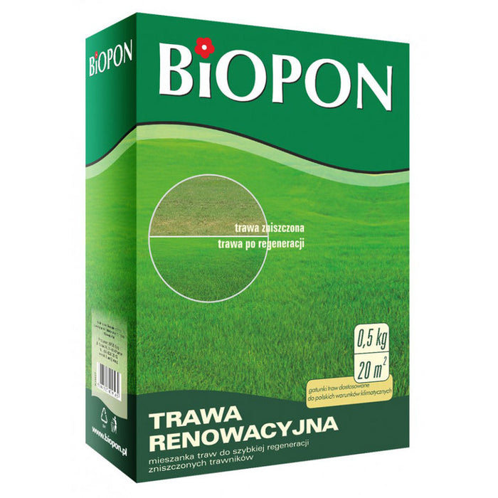ТРЕВНА СМЕСКА ЗА РЕГЕНЕРИРАНЕ 0.5KG, 20M² BIOPON