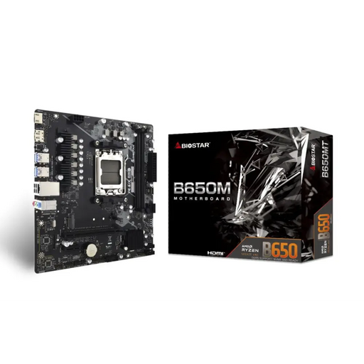 Biostar B650MT дънна платка AMD B650 Socket AM5 micro ATX