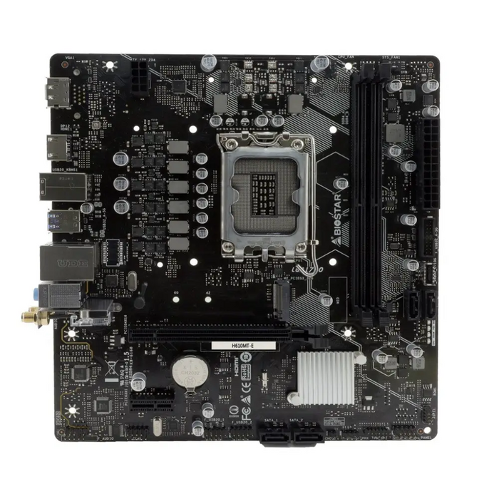 Biostar H610MT-E дънна платка Intel H610 LGA 1700 micro ATX