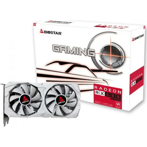 BIOSTAR Radeon RX 580 8GB Бял D5