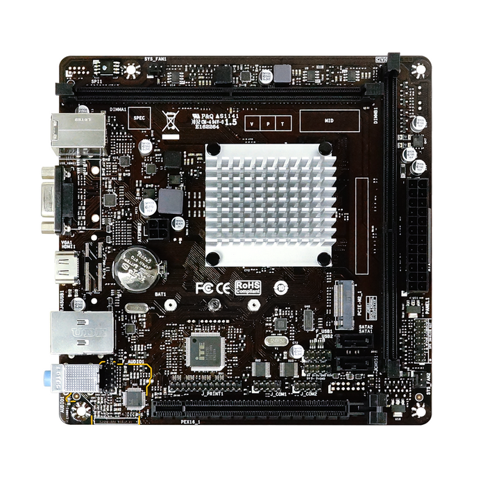 Дънна платка Biostar J4125NHU, Intel&reg; Quad-Core Processor J4125, mATX, 2x DIMM DD4