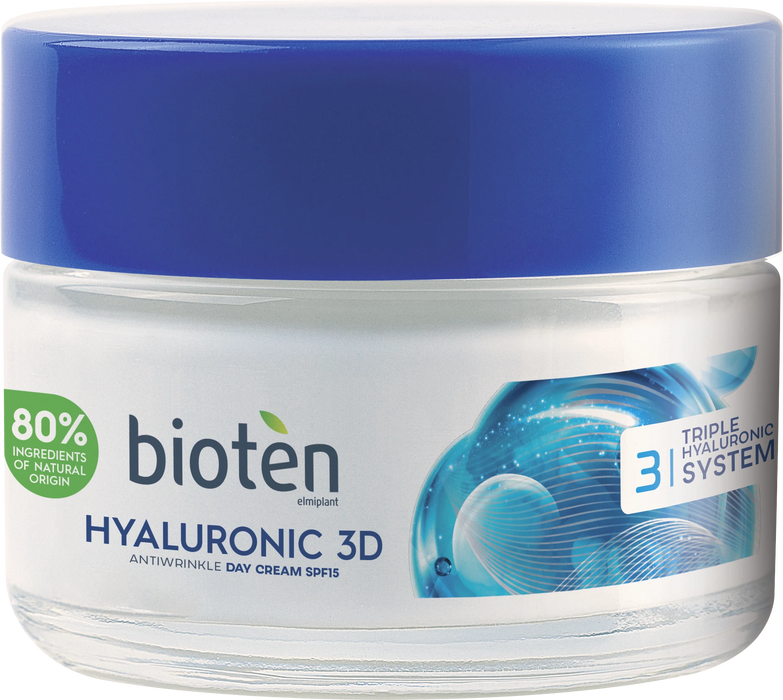 Дневен крем за лице Hyaluronic 3D, 50 ml