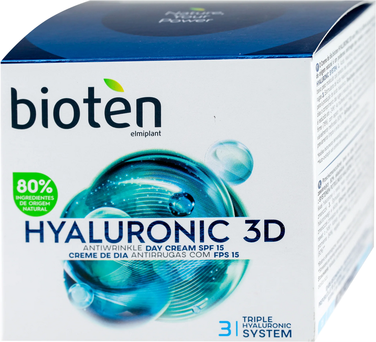 Дневен крем за лице Hyaluronic 3D, 50 ml